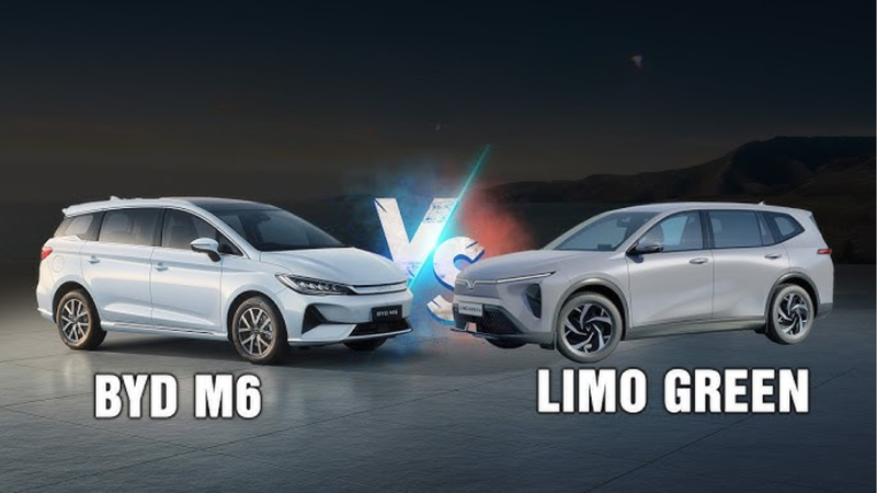 Camera 360 độ và túi khí trên BYD M6