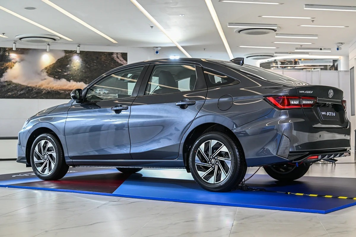 Thông số chiều dài, rộng, cao và trục cơ sở của Vios Hybrid