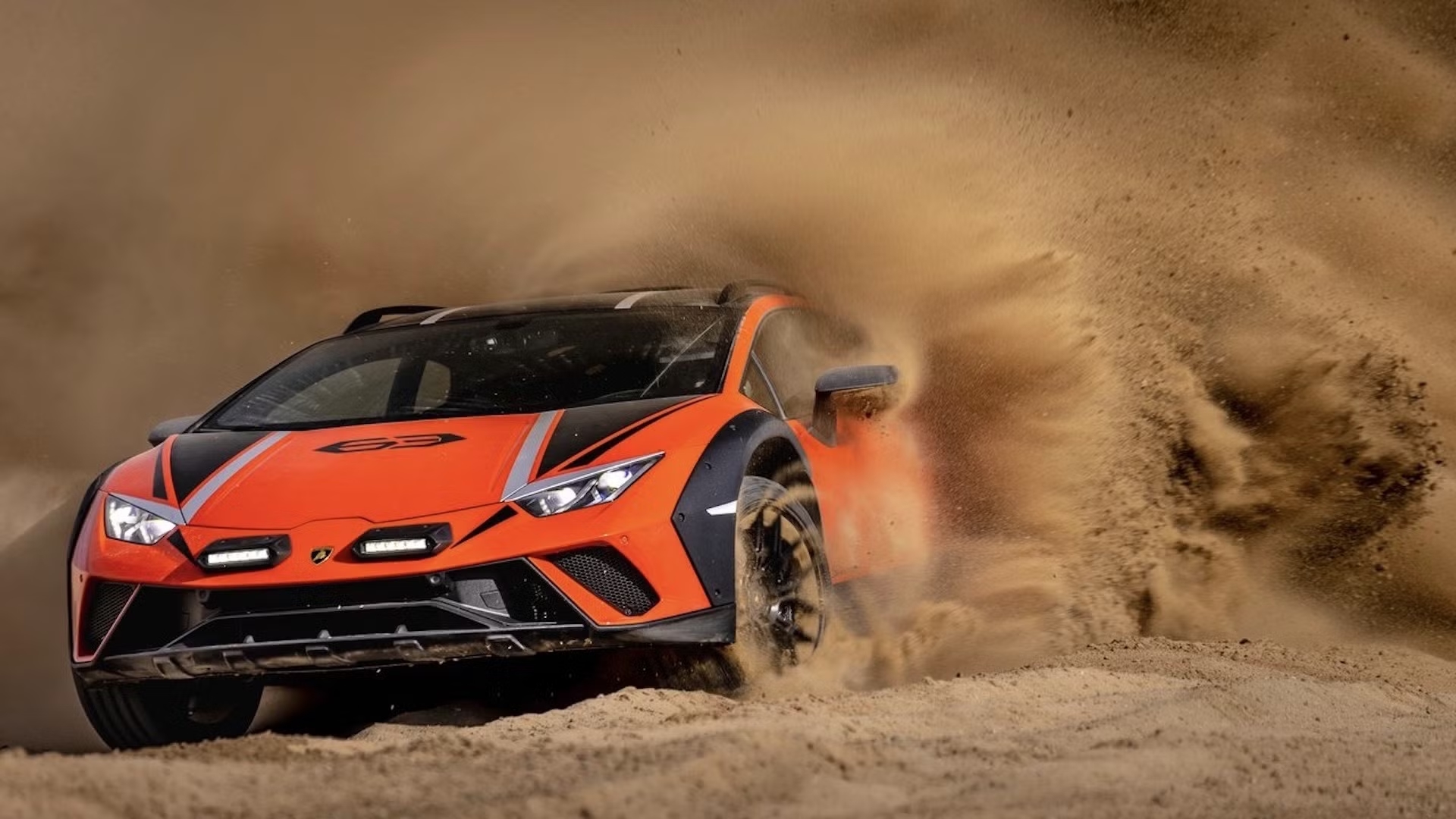 Lamborghini Huracan Sterrato không phù hợp đường đua Baja 500