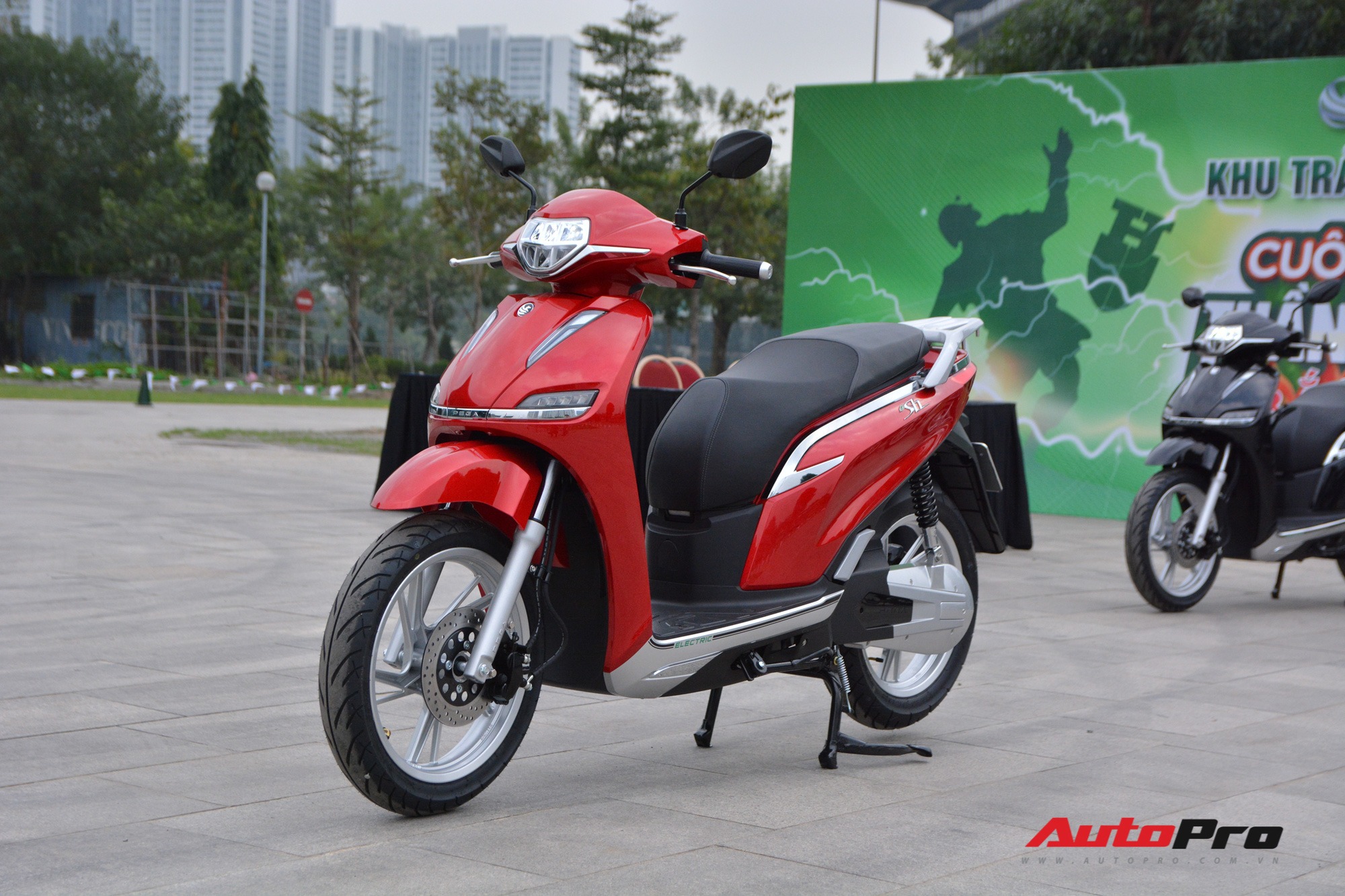 Xe máy điện tải trọng cao sử dụng trong giao hàng
