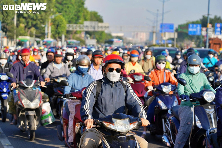 Ô nhiễm không khí do giao thông đường bộ TP.HCM