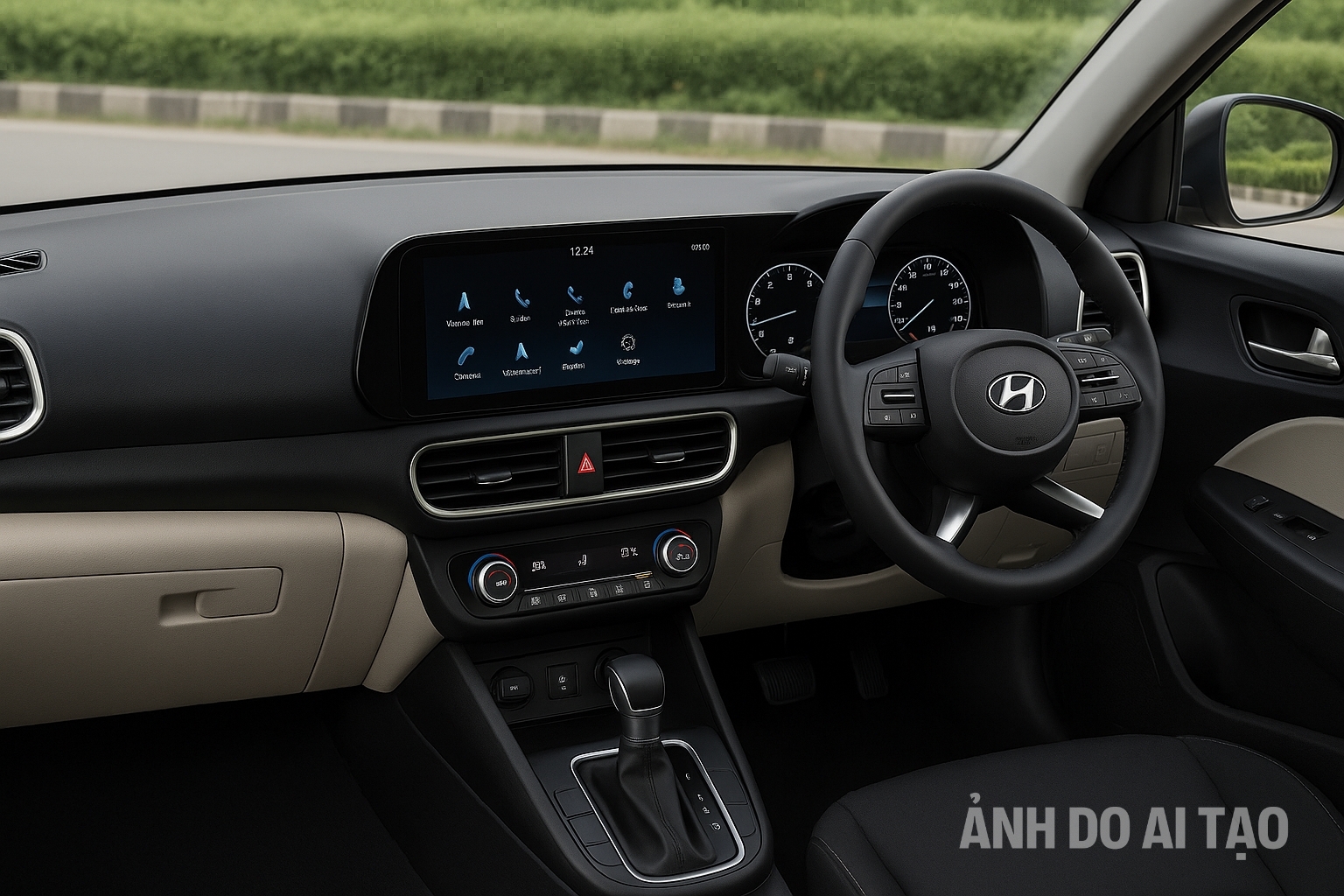 Ngoại thất Hyundai Venue 2026 do AI tạo