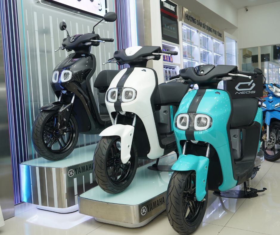 Xe máy điện Yamaha Neo's màu sắc đa dạng