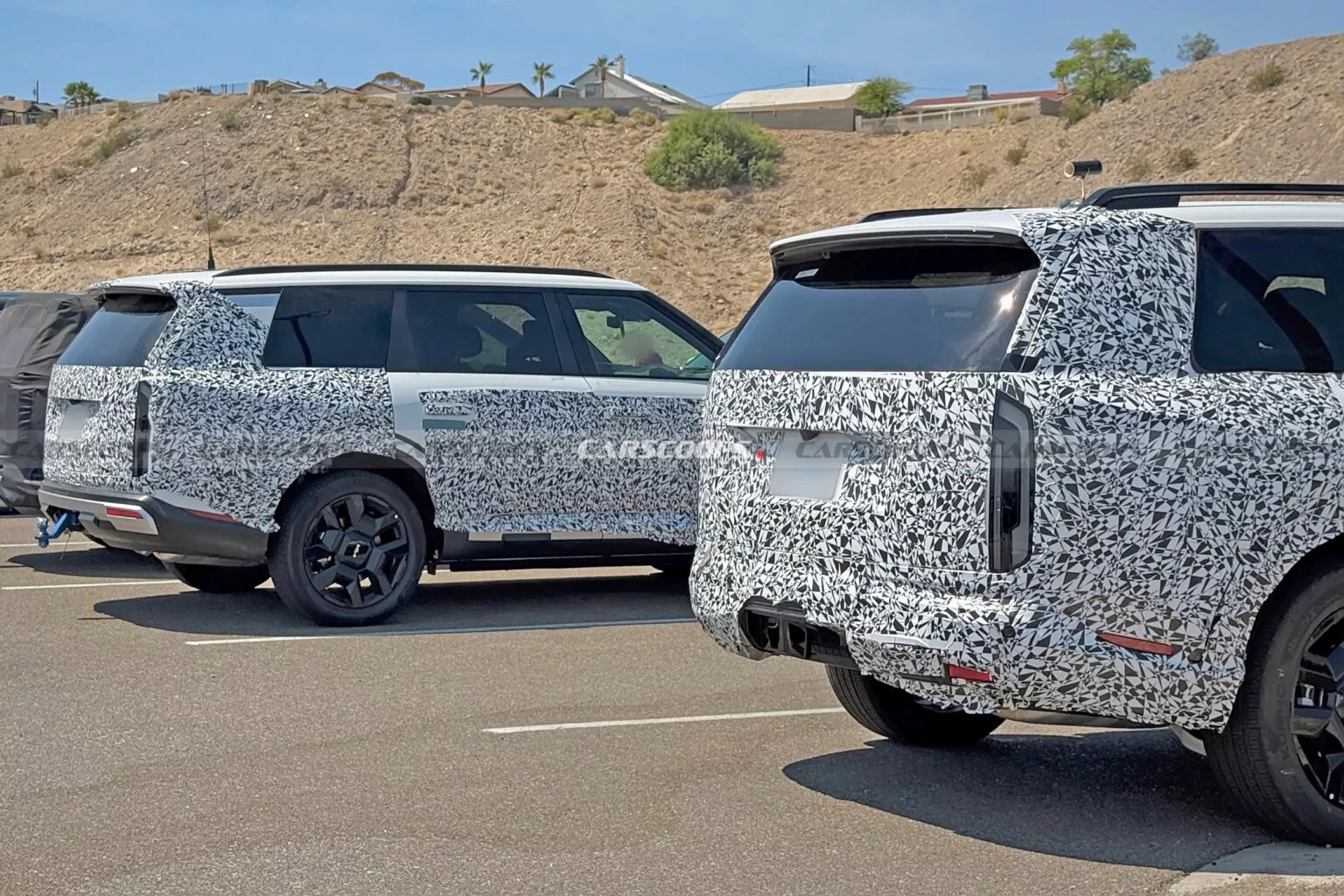 Thiết kế mới góc cạnh của Kia Telluride với điểm tương đồng Range Rover