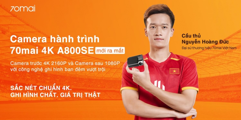Camera hành trình ô tô 4K A800SE