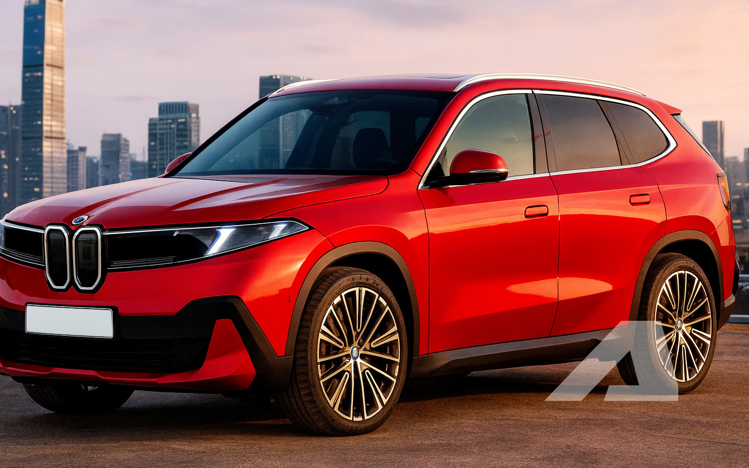 Phần đuôi xe BMW X1 thế hệ mới