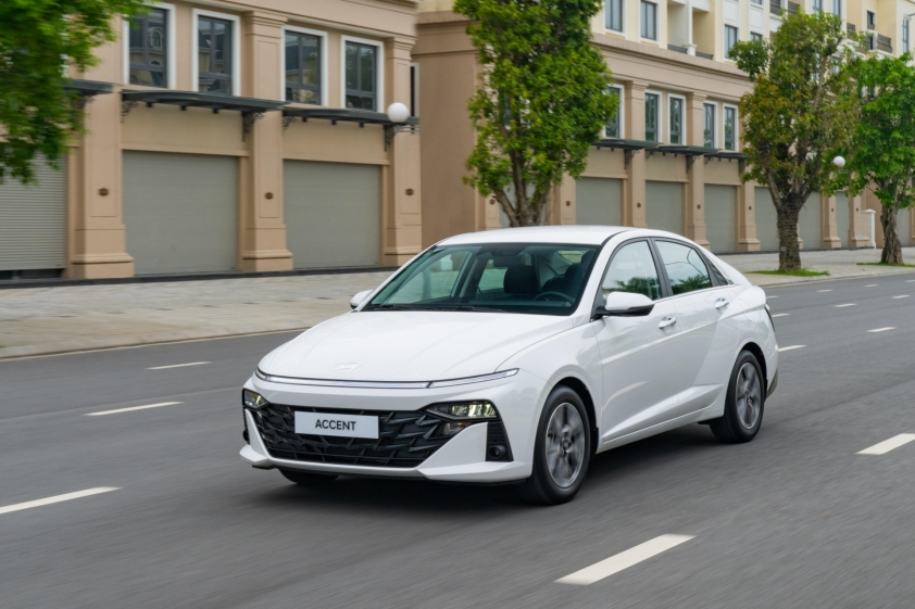 Hyundai Accent duy trì vị trí tốt trên thị trường