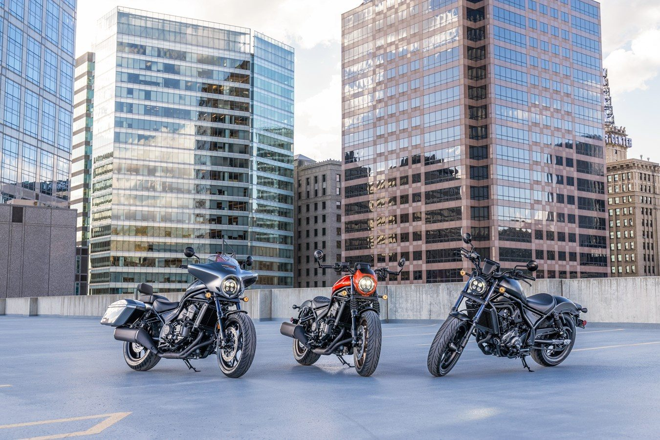 3 phiên bản của Honda Rebel 1100 đời mới.