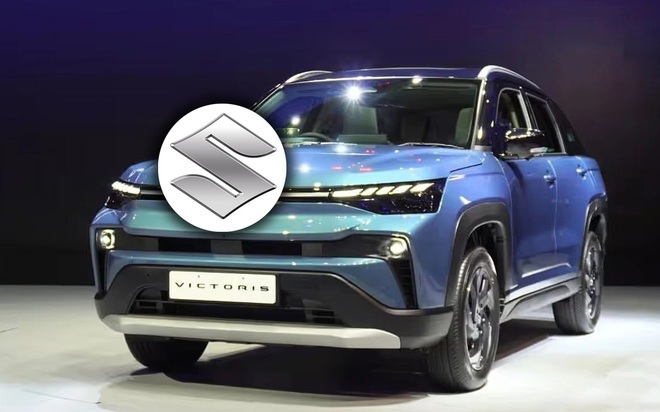 Logo Suzuki mới phẳng hơn