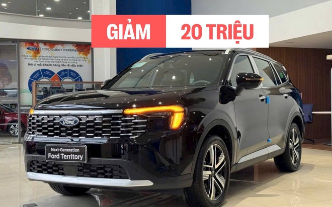 Ford Territory 2025 giảm giá tại đại lý