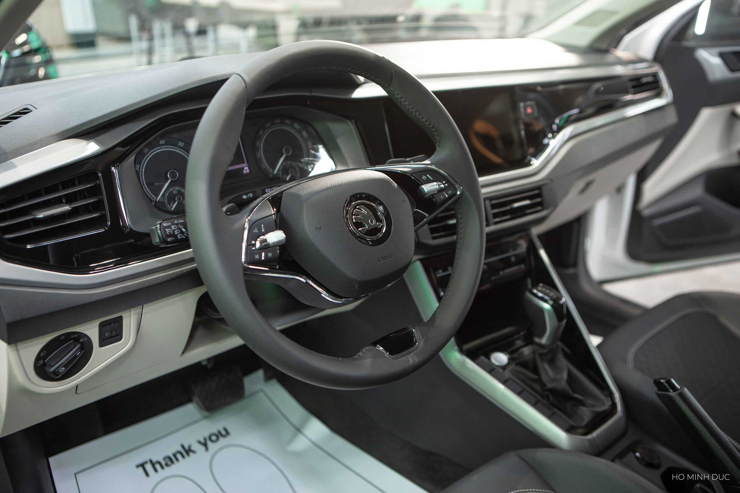 Nội thất Skoda Slavia phiên bản Ambition