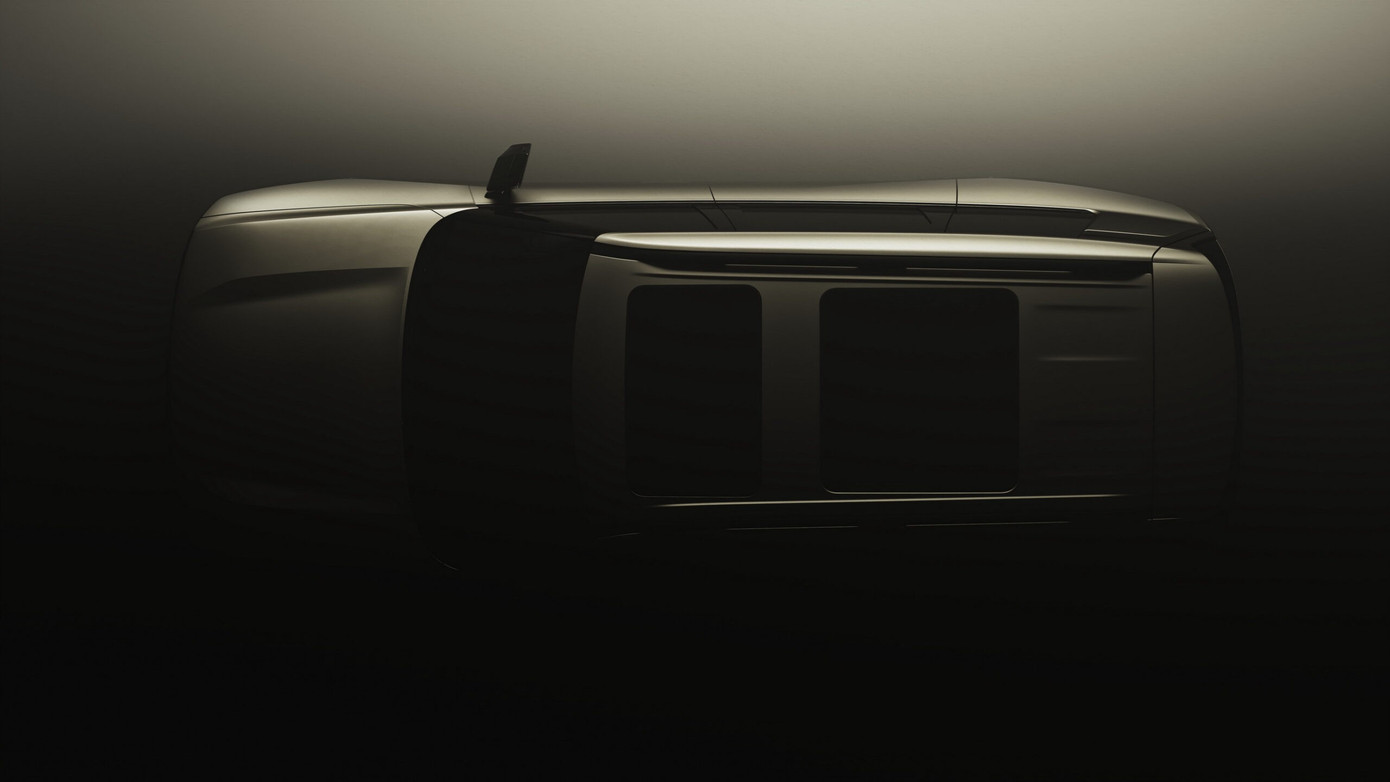 Hé lộ mẫu xe anh em với Hyundai Palisade đời mới- Ảnh 2. Góc nhìn tổng quan Kia Telluride mới từ trên xuống