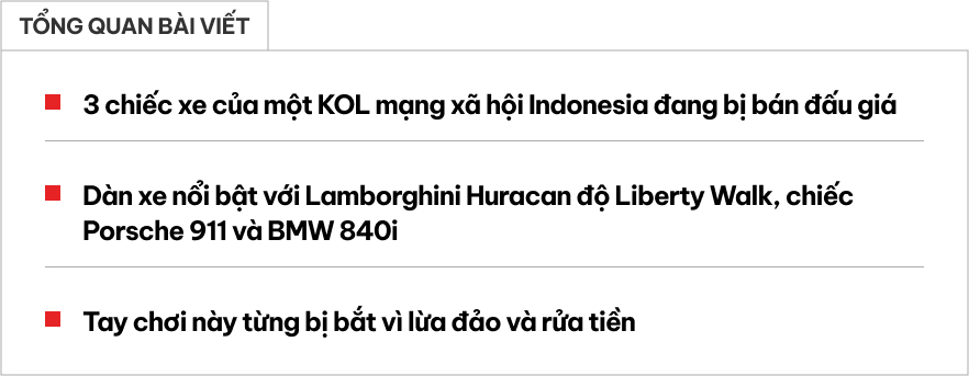 Siêu xe sang trong sự kiện đấu giá