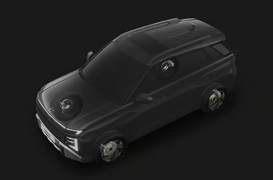 Trang bị Hyundai Venue mới - Ảnh 7 Hình ảnh trang bị xe Hyundai Venue thế hệ mới