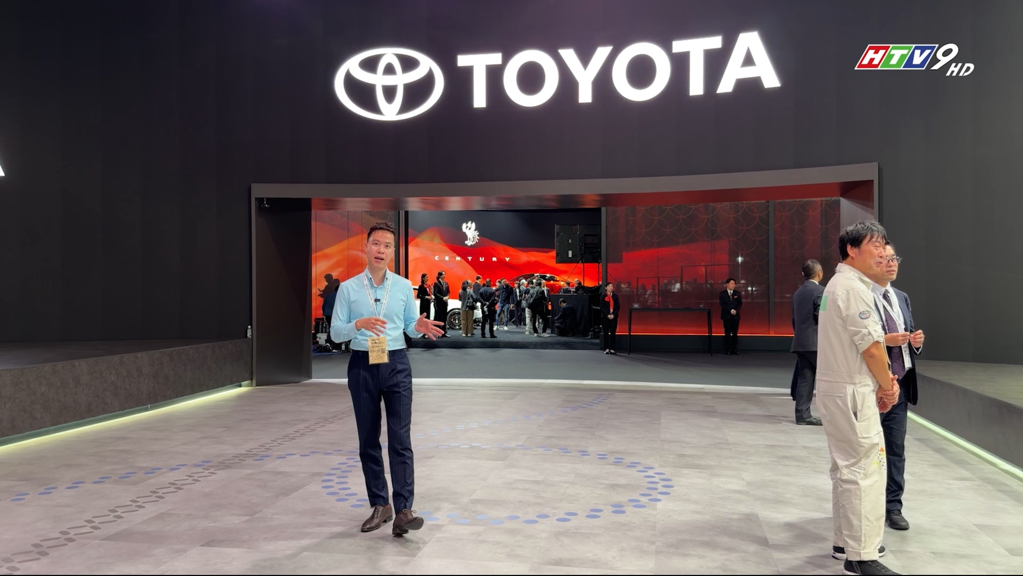 Gian hàng Toyota tại triển lãm Japan Mobility Show 2025