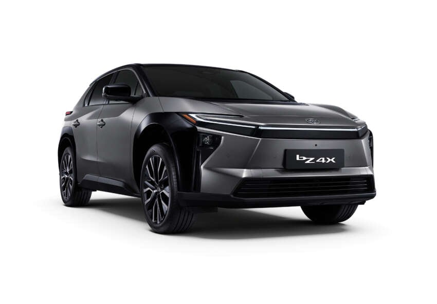 Khoang nội thất hiện đại của Toyota bZ4X