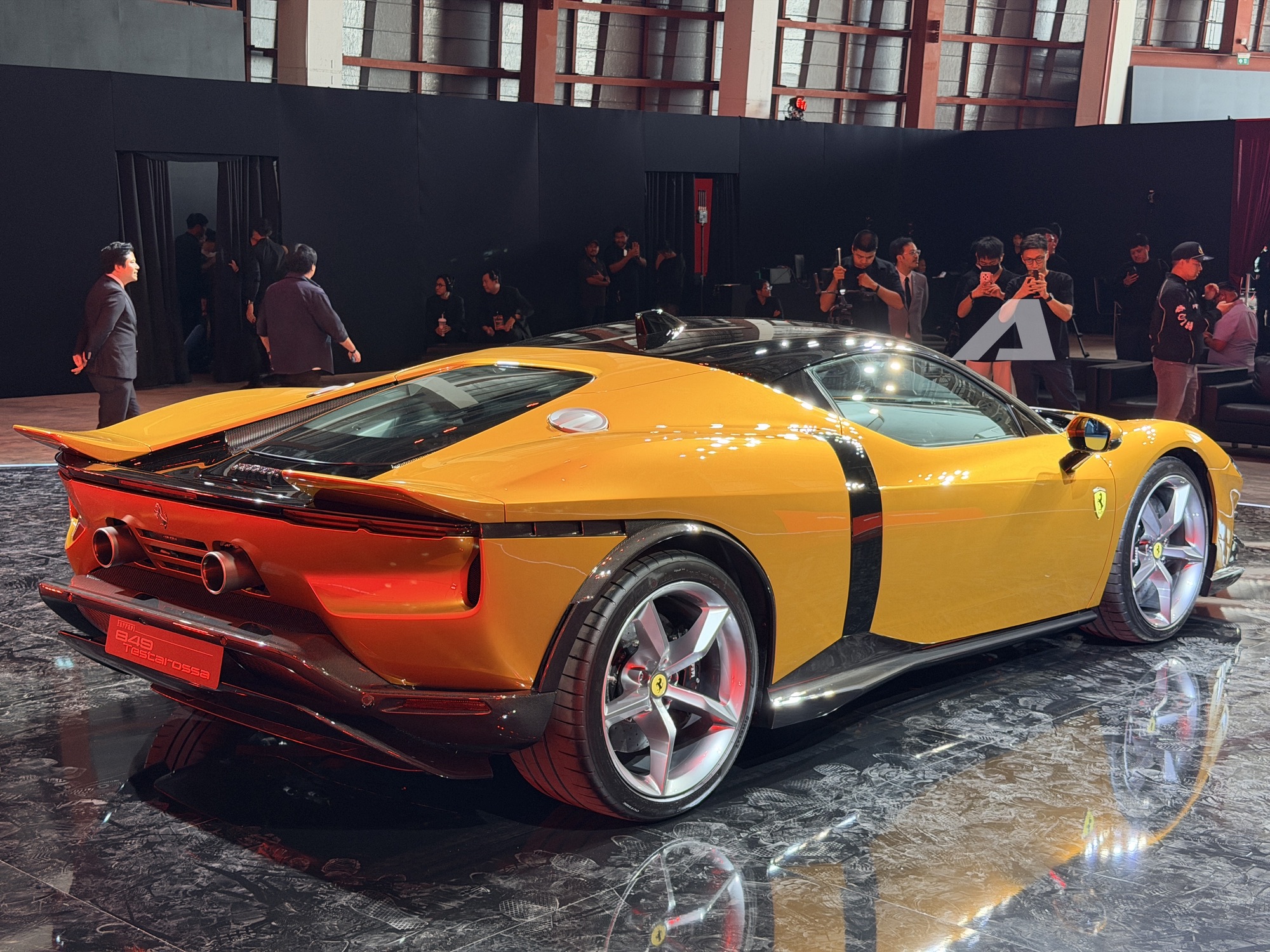 Hệ thống động cơ hybrid của Ferrari 849 Testarossa