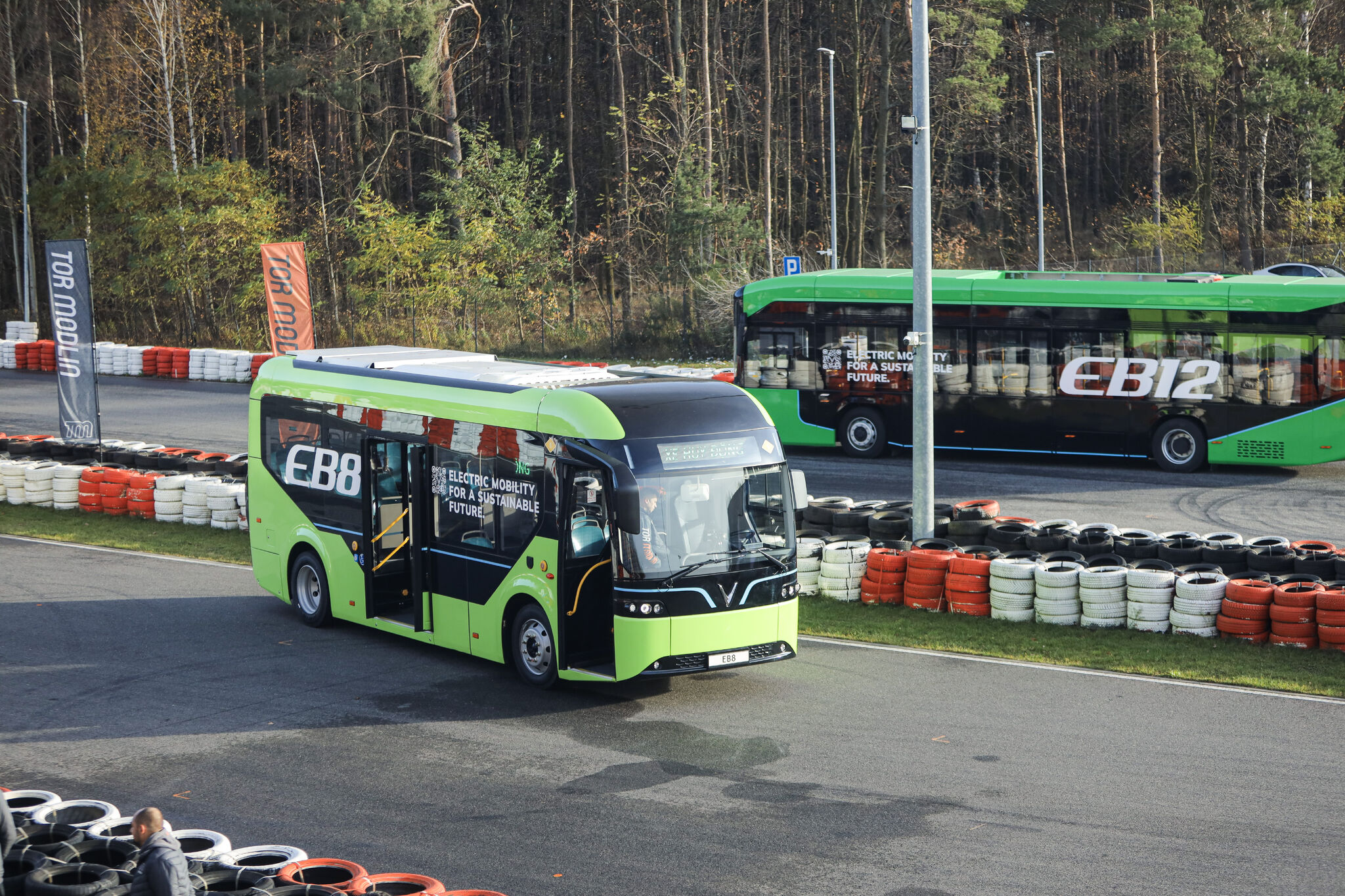 VinFast EB 12 chưa giới thiệu chính thức tại Việt Nam Xe buýt điện chưa được giới thiệu chính thức tại Việt Nam