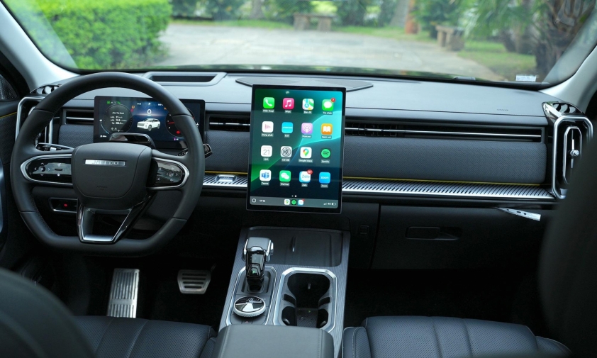 Màn hình giải trí Jaecoo J7 AWD Màn hình giải trí trung tâm lớn hơn