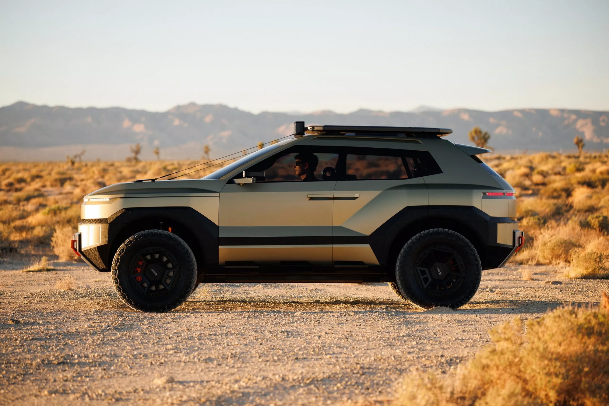 Ngoại thất sắc nét của Hyundai Crater