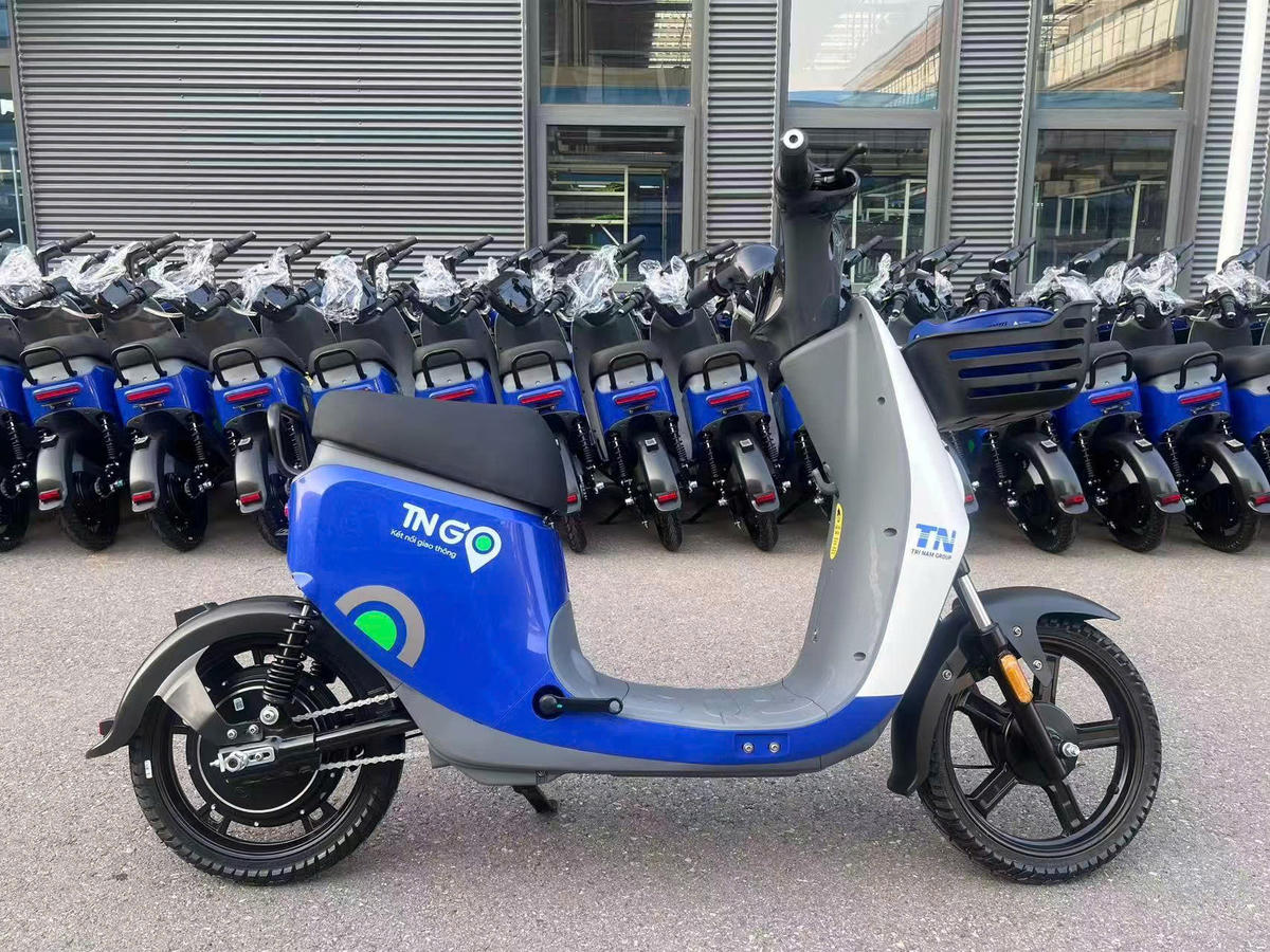 Hà Nội đưa xe đạp điện 2 bánh công cộng vào hoạt động trong tháng 11- Ảnh 1. Hình ảnh xe đạp điện công cộng sẽ hoạt động vào tháng 11 tới đây.