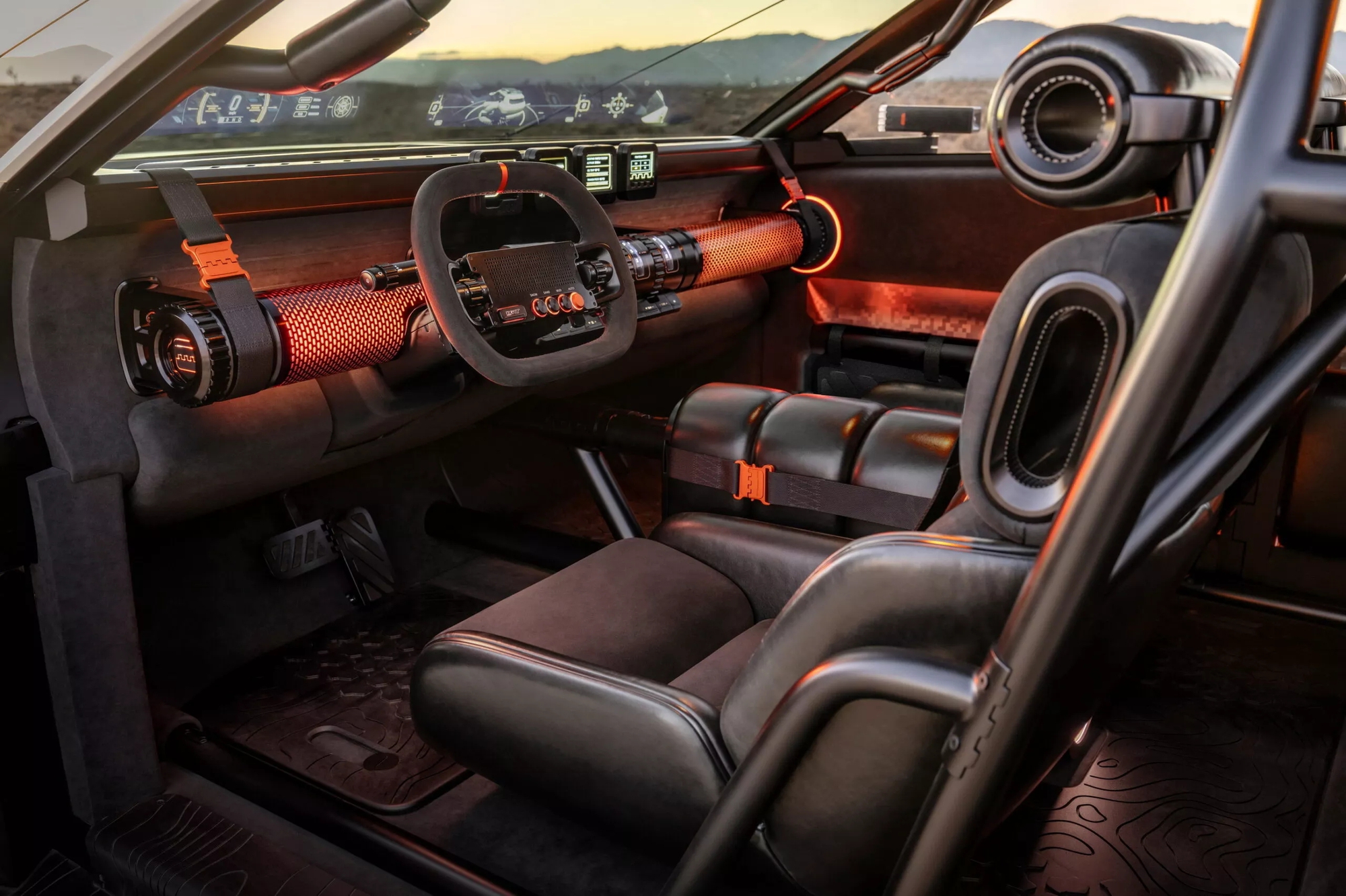 Nội thất Hyundai Crater nhiều chi tiết 3D