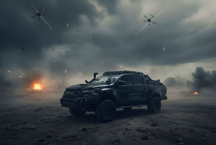 Tầm quét lên đến 10 km giúp phát hiện thiết bị lạ kịp thời Hệ thống quét drone tầm xa