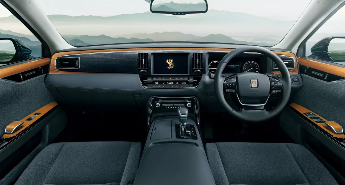 Ngoại thất Toyota Century sedan 2026