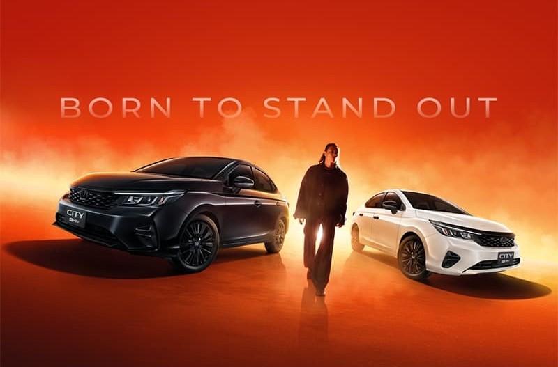 Phiên bản Honda City eHEV Black Outshine với ngoại thất đen bóng