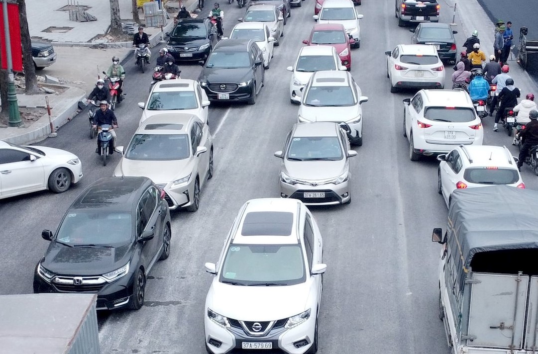 Xe ô tô đăng ký mới tại Nghệ An